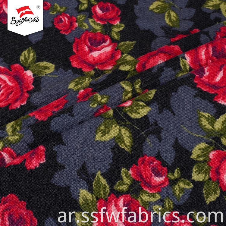 Fashion Flower Print Fabric